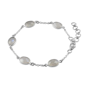 Rainbow Moonstone Bracelet model B7-008